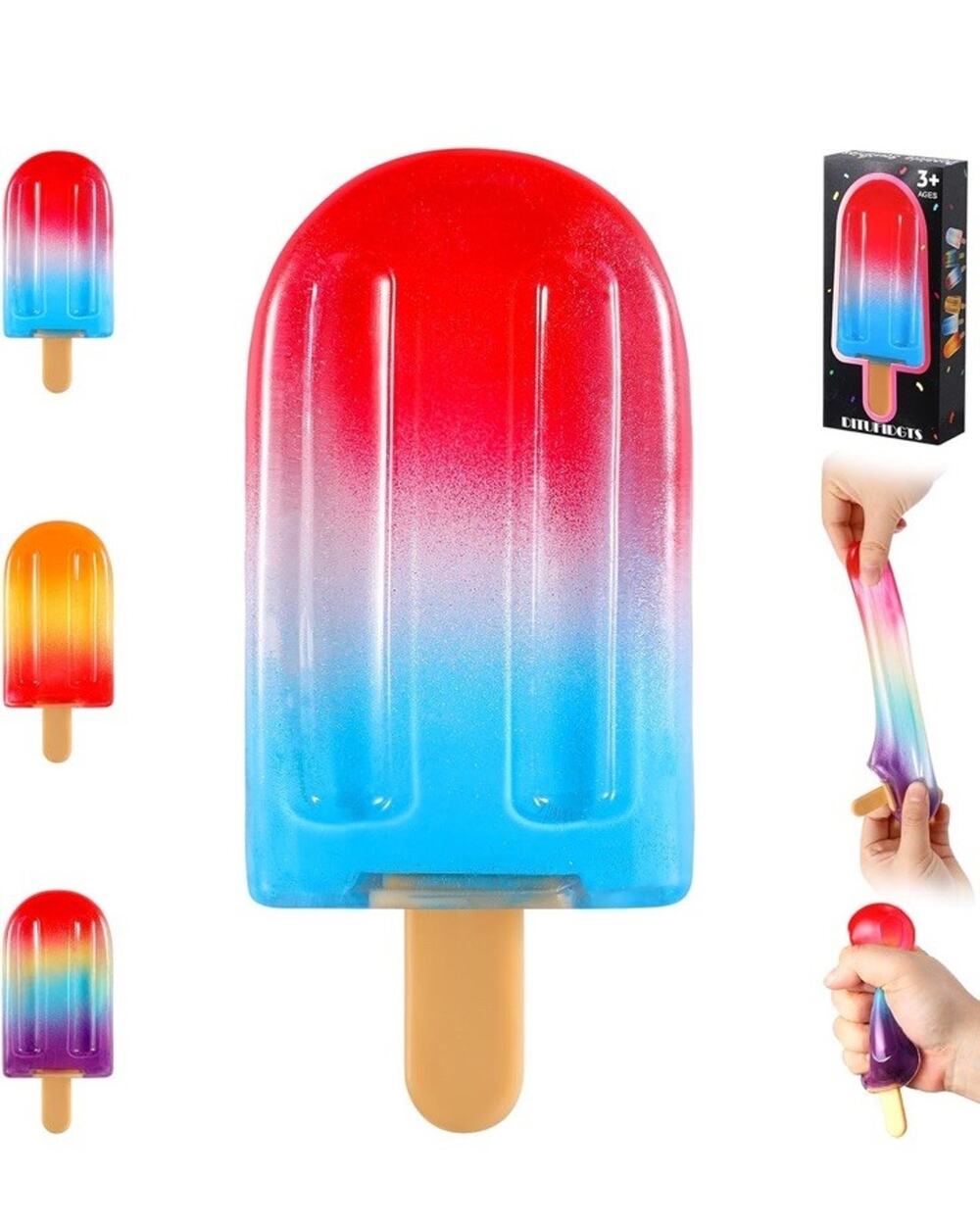 🔥Popsicle Malt Sugar Ice Cream Slow Rising Squishy BNWT🔥